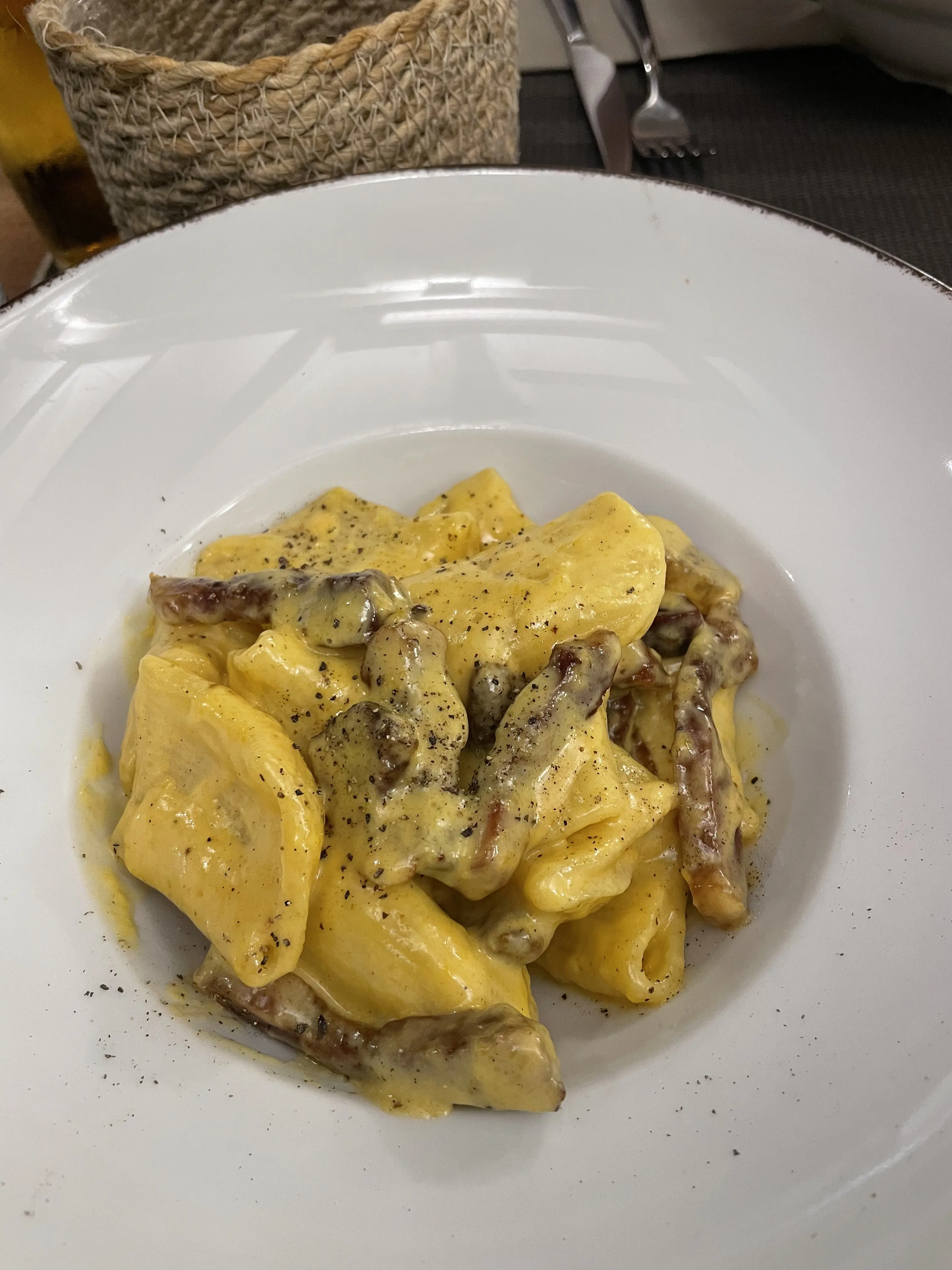 Паста карбонара