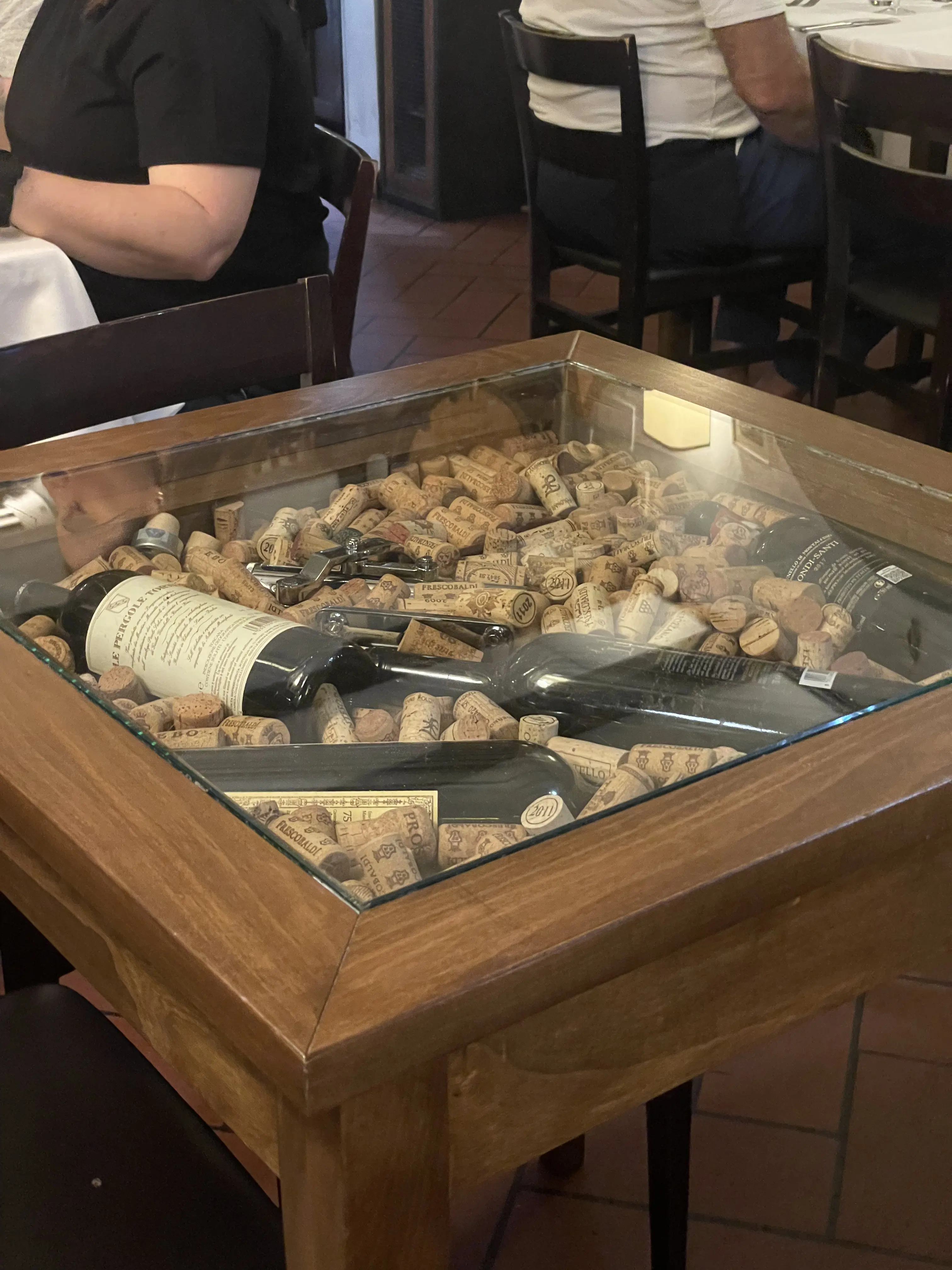 Столики в ресторане