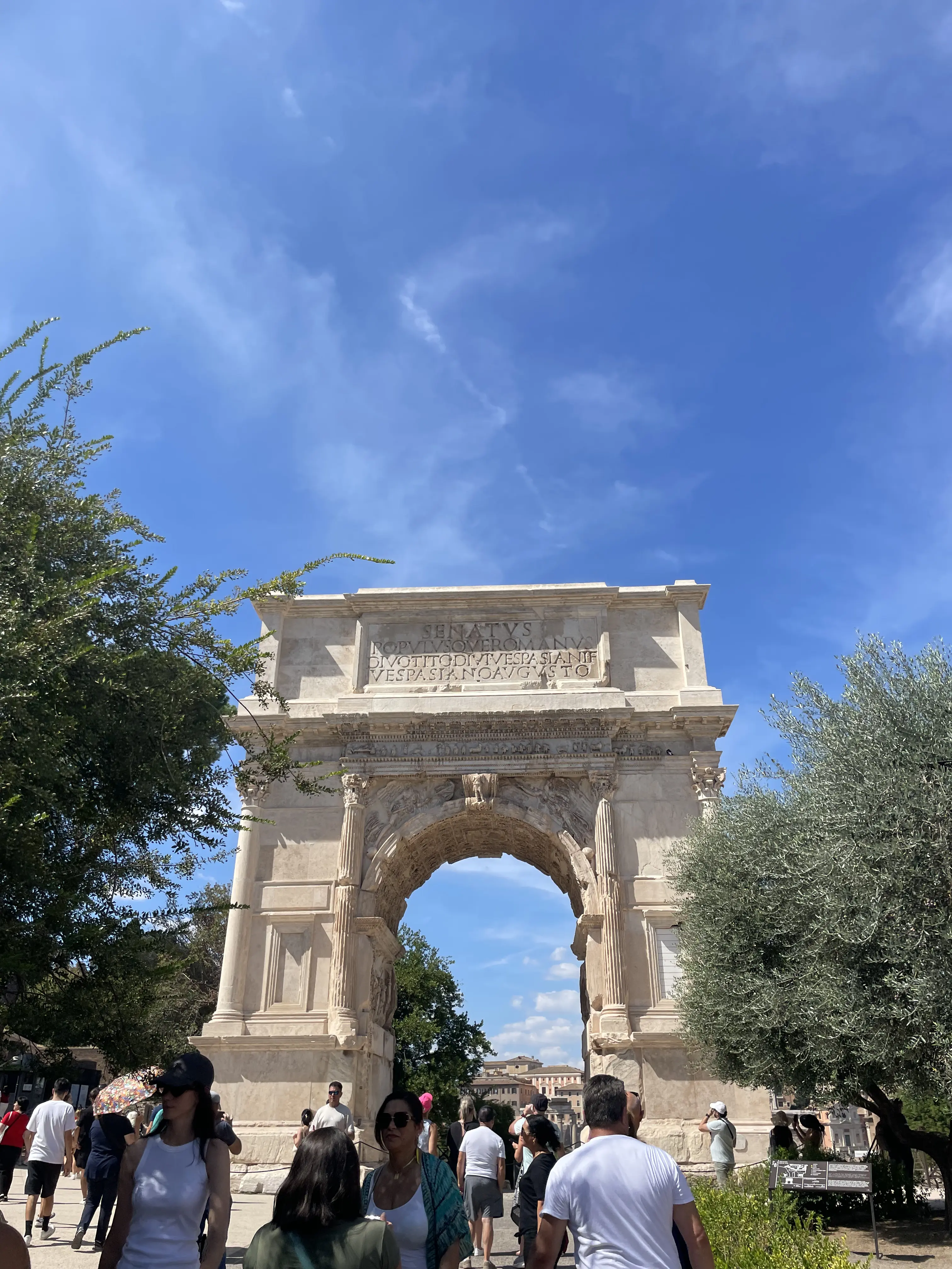 Виаджо Итальяно 🇮🇹 Часть 4: Рим: Триумфальная арка Тита
