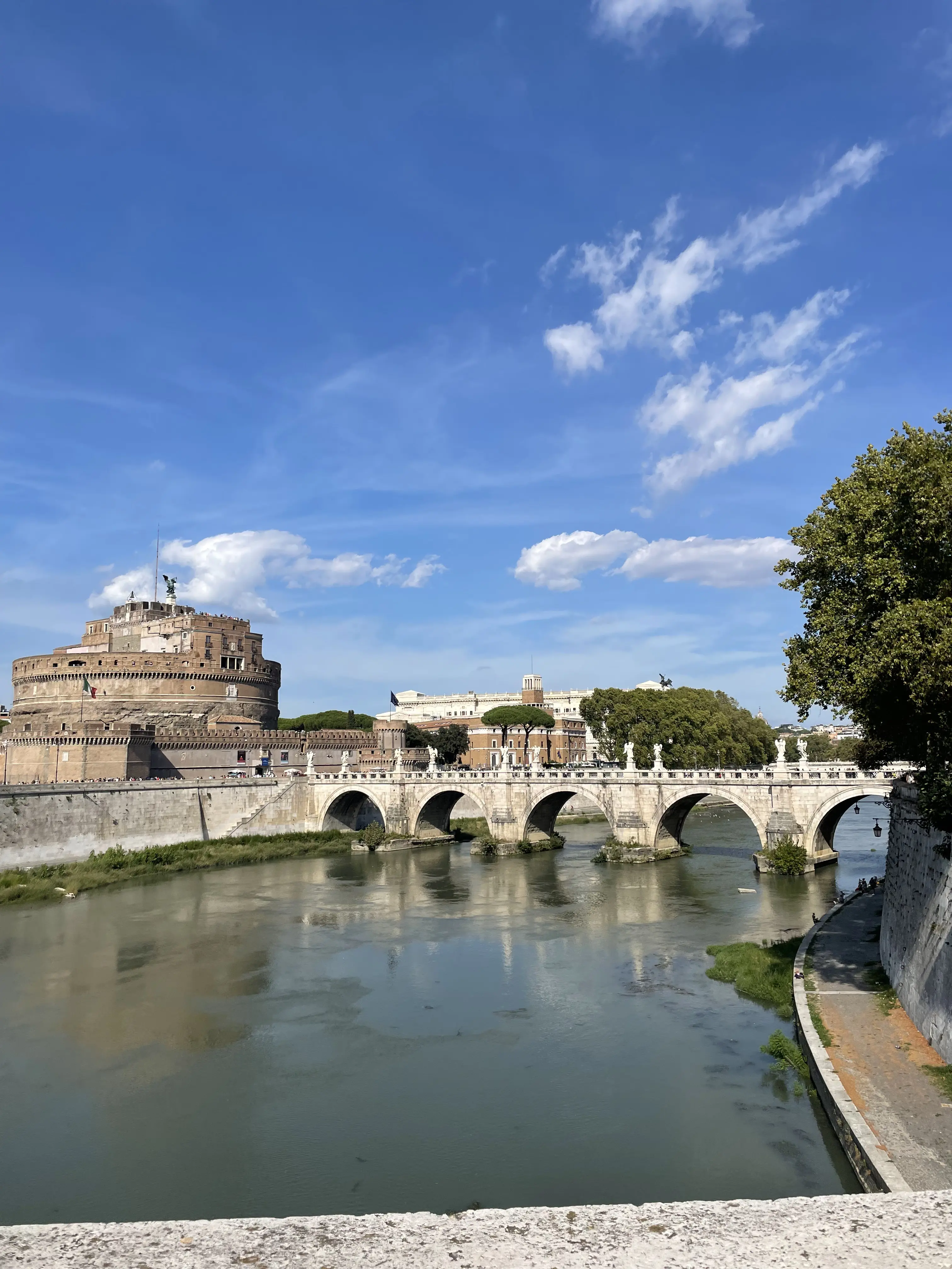 Виаджо Итальяно 🇮🇹 Часть 4: Рим: Замок Святого Ангела на Тибре