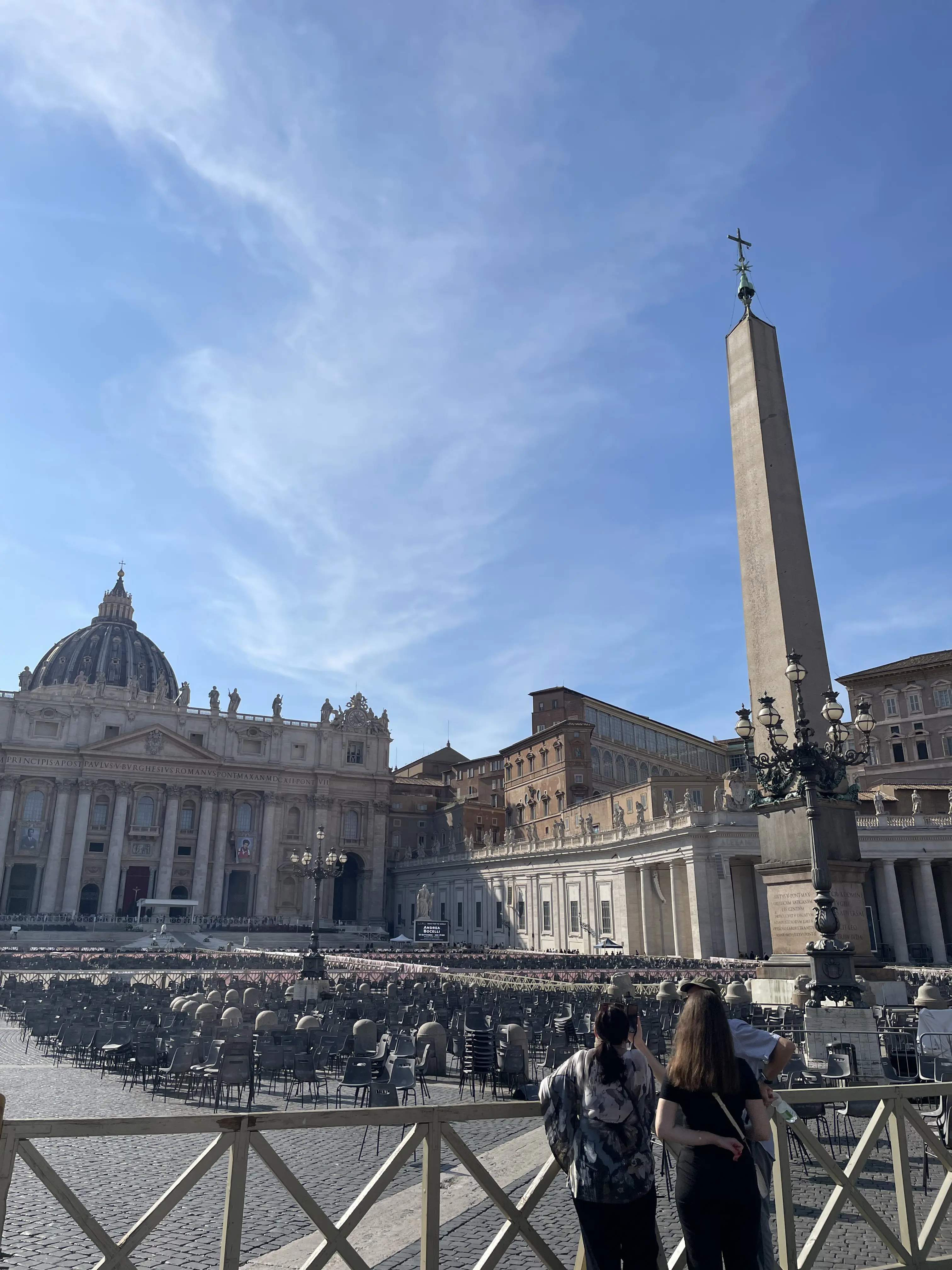 Виаджо Итальяно 🇮🇹 Часть 4: Рим: Послепраздничная площадь Святого Петра