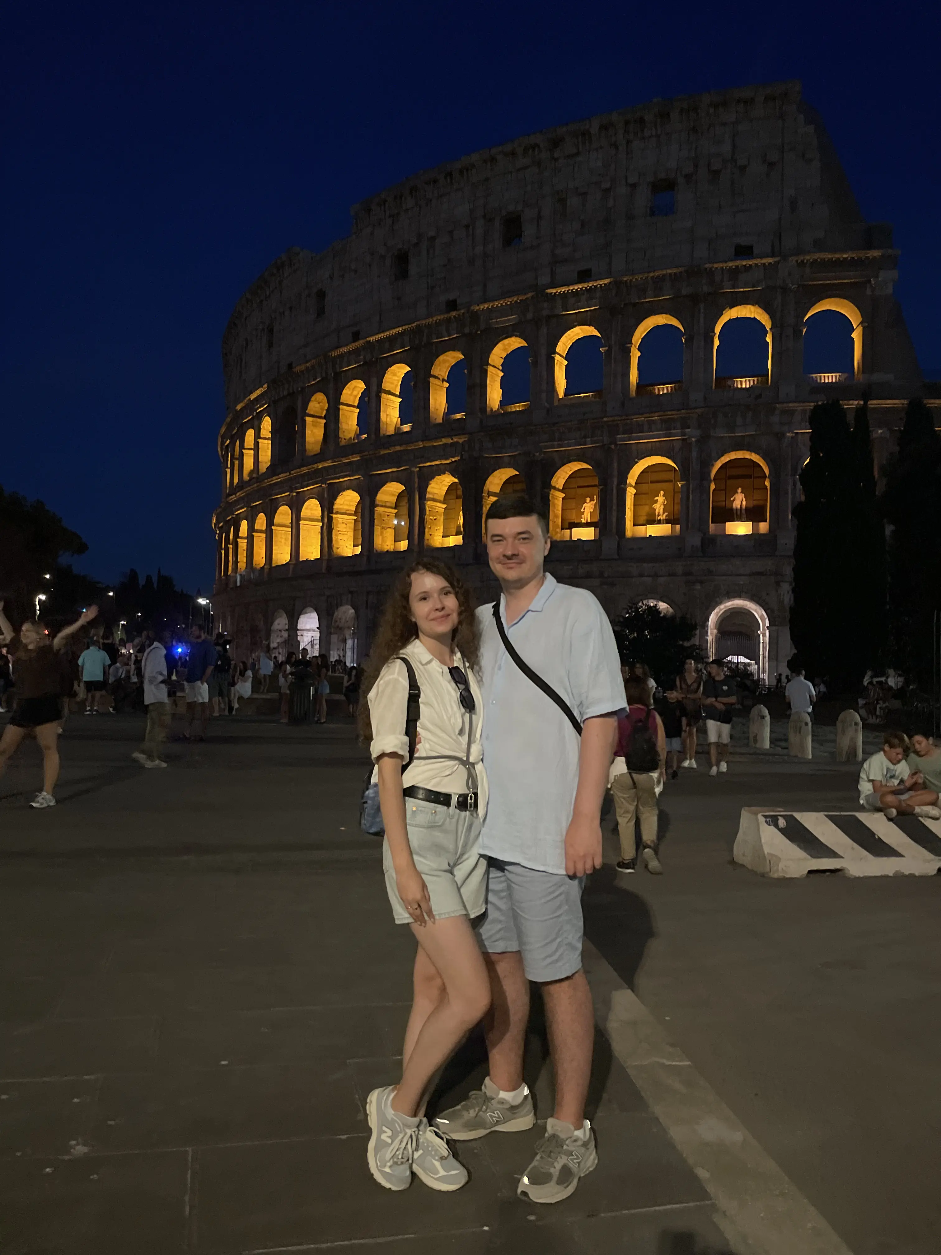 Виаджо Итальяно 🇮🇹 Часть 4: Рим: На фоне вечернего Колизея глазами нашего экскурсовода Джулии